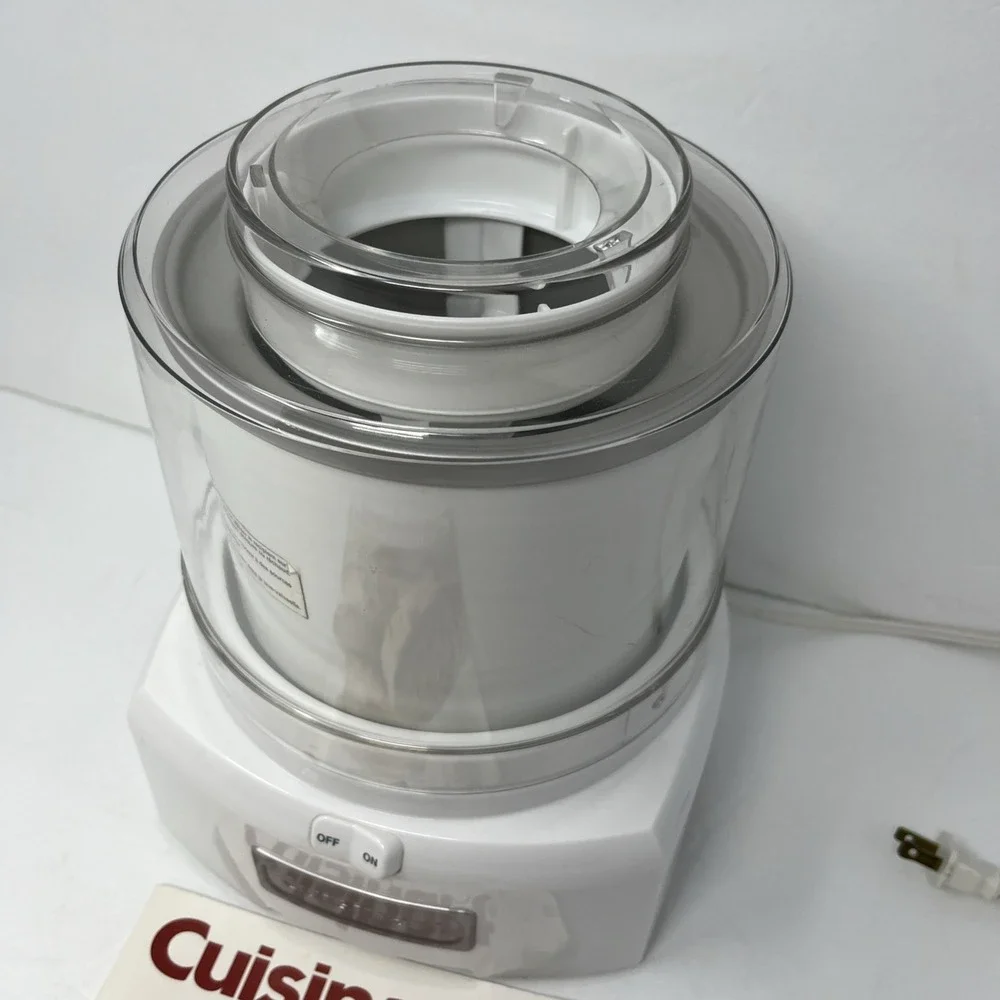 Cuisinart ICE-21 Frozen Yogurt-Ice Cream and Sorbet Maker - White Tested